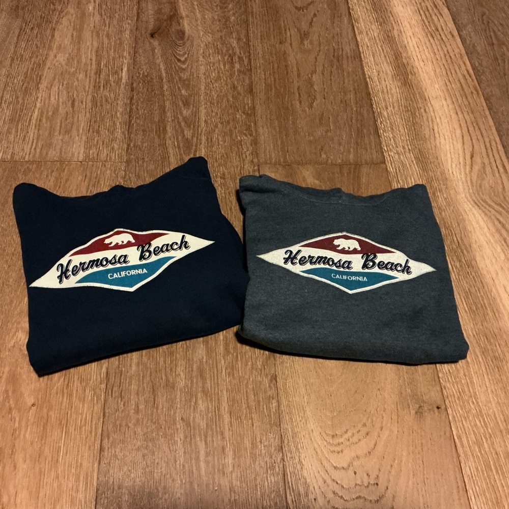 Kids Sweatshirt Set - Navy and Gray